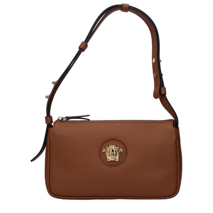 Brown Leather Shoulder Bag