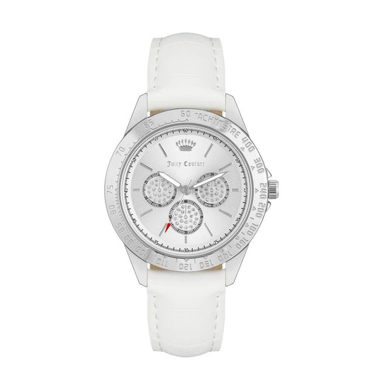 White Plastic Dress Watch