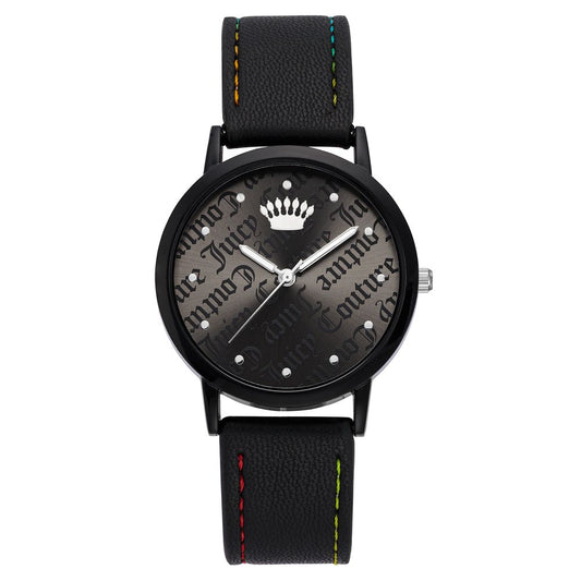 Black Plastic Dress Watch