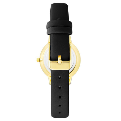 Black Plastic Dress Watch
