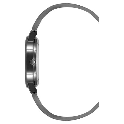 Gray Plastic Dress Watch