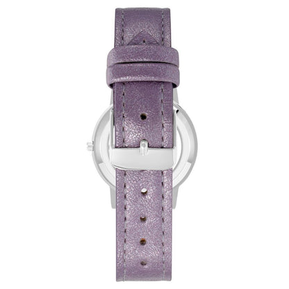 Purple Plastic Dress Watch