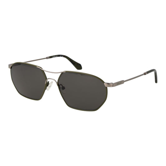 Bicolor Metal Sunglasses