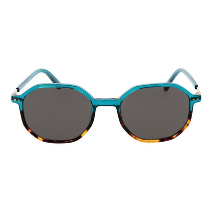 Turquoise Plastic Sunglasses
