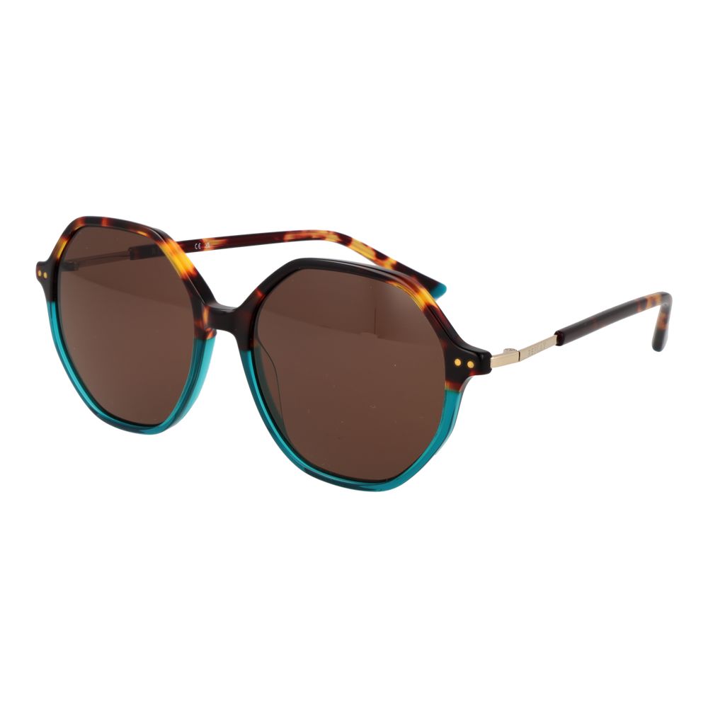 Brown Plastic Sunglasses
