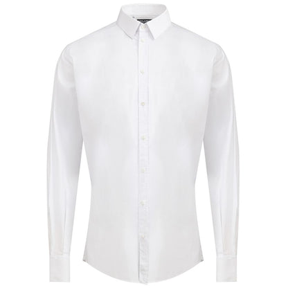 White Cotton Dress Shirt