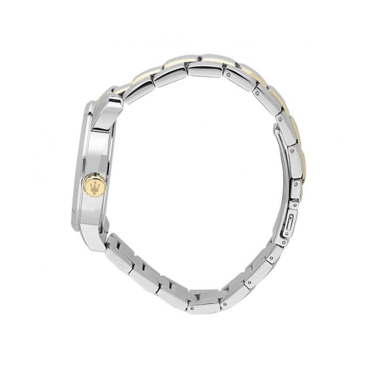 Gray Stainless Steel Dress Watch