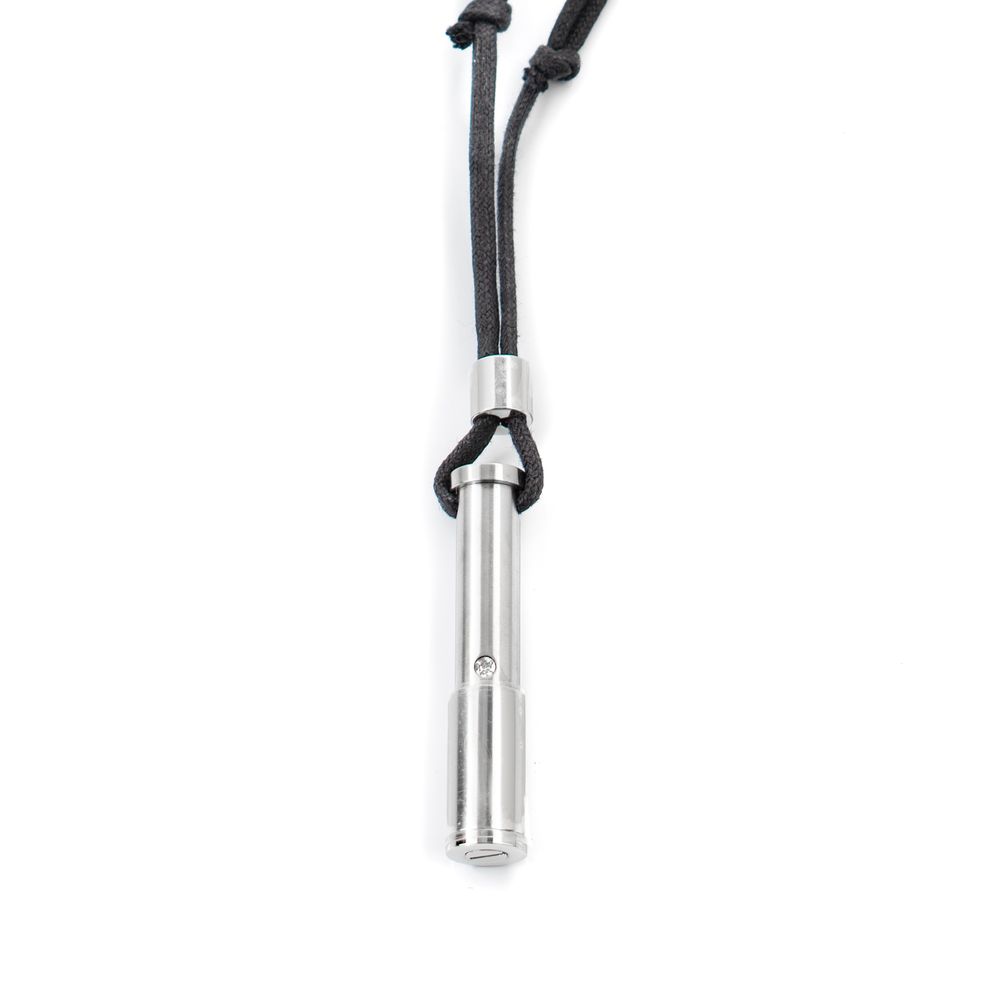 Gray Stainless Steel Earrings