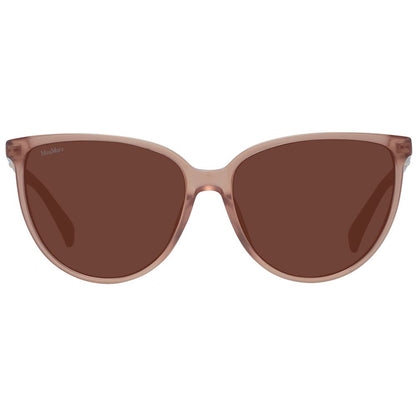 Beige Plastic Sunglasses
