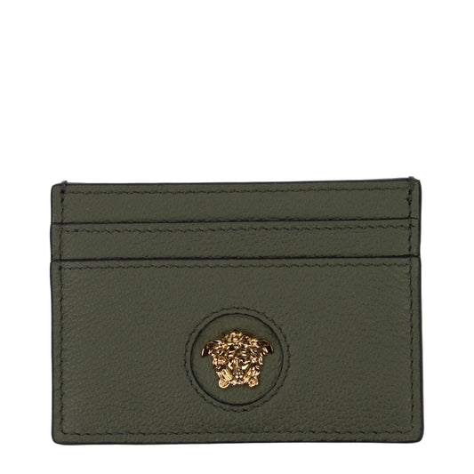Green Leather Cardholder