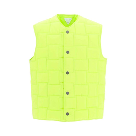 Bicolor Polyamide Sleveless Jacket
