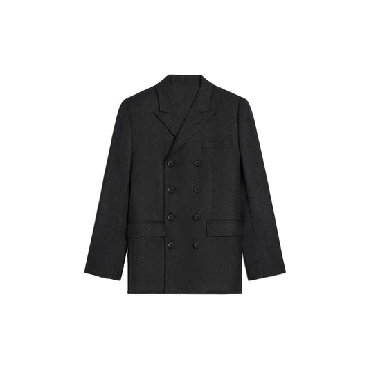 Gray Wool Blazer