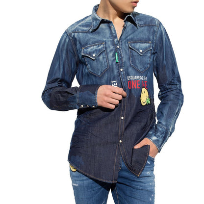 Blue Denim Shirt