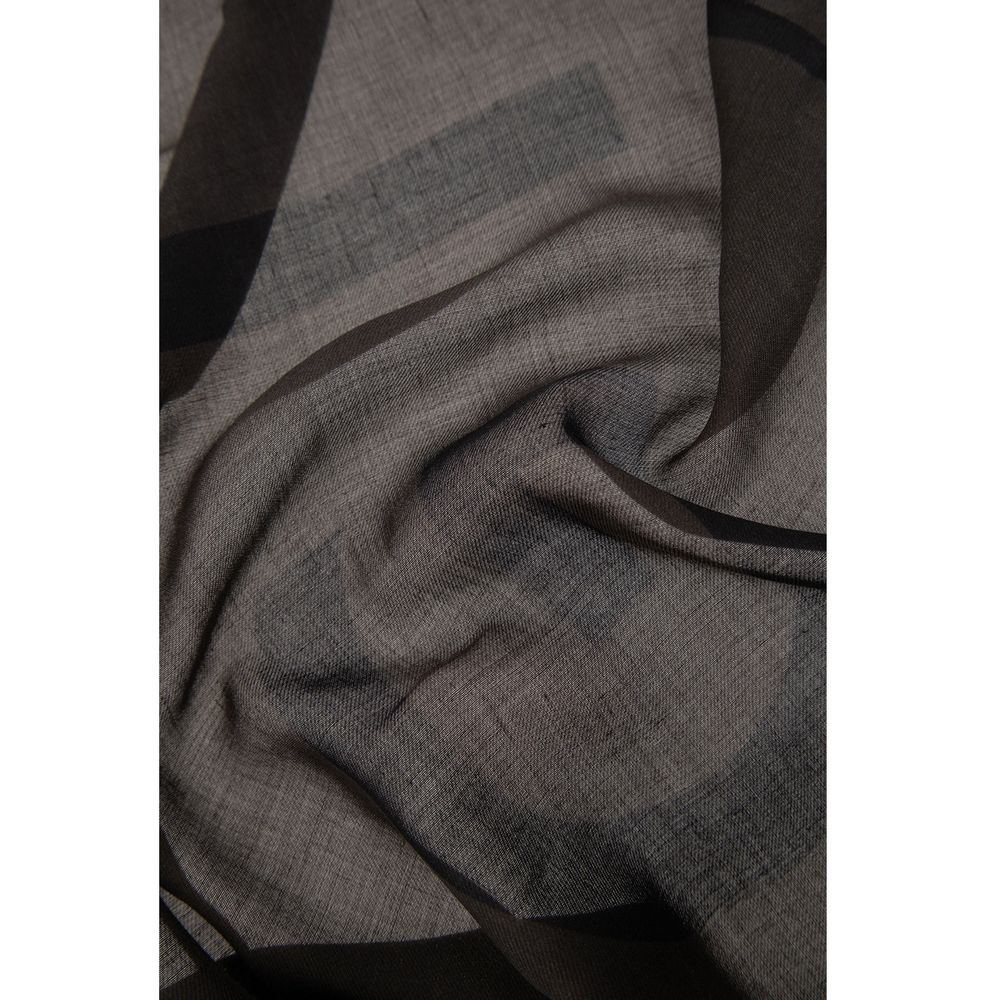 Gray Cashmere Scarf