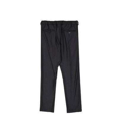 Gray Wool Casual Pants