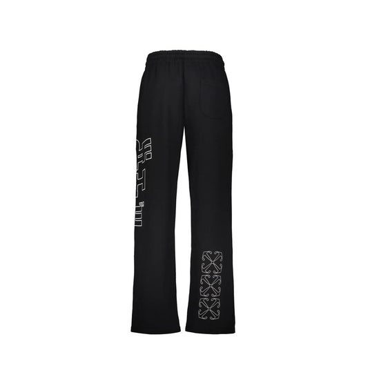 Black Cotton Joggers (Workout Pants)