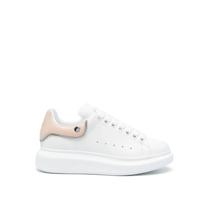 White Calfskin Chunky Sneakers
