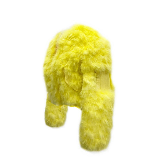 Bicolor Feather Bomber