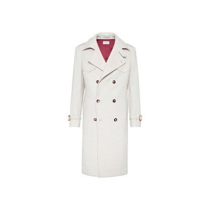 Beige Cashmere Coat
