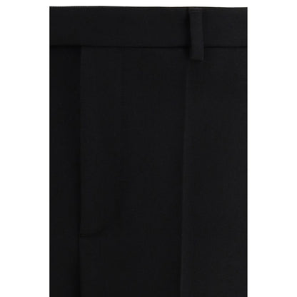 Black Wool Oves Aries Dress Pants