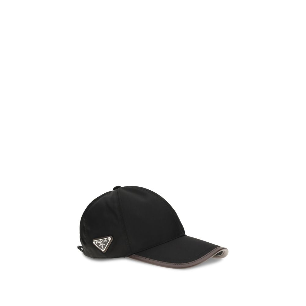 Black Recycled Polyamide Cap (Baseball Hat)