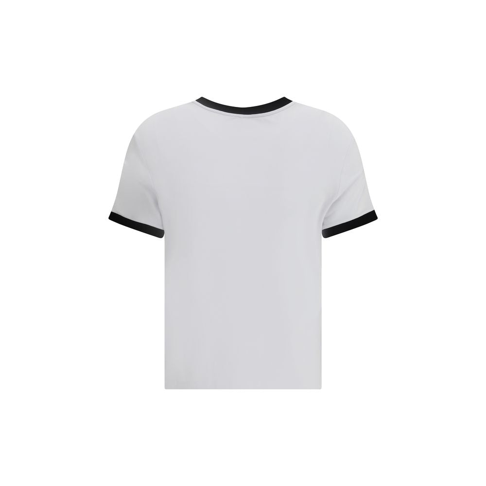 White Viscose T-Shirt