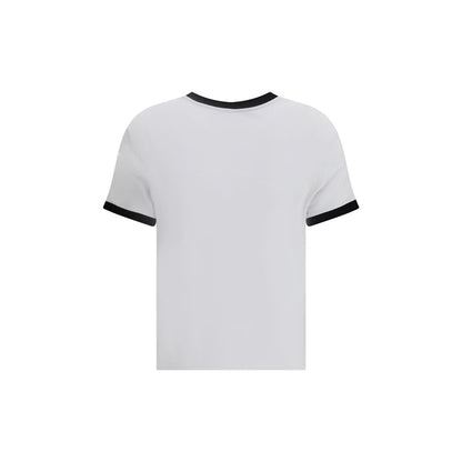 White Viscose T-Shirt