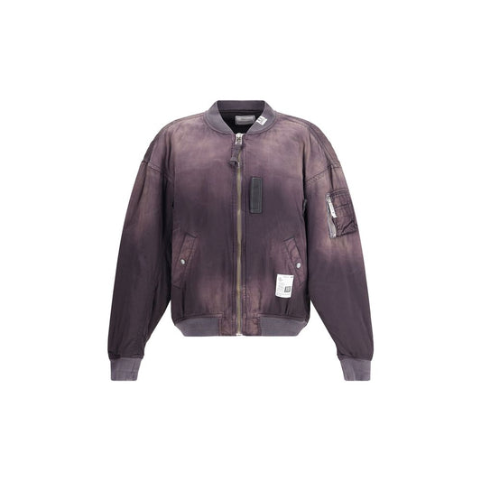 Black Rayon Bomber
