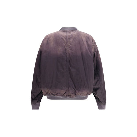 Black Rayon Bomber
