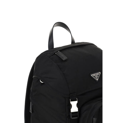 Black Nylon Backpack