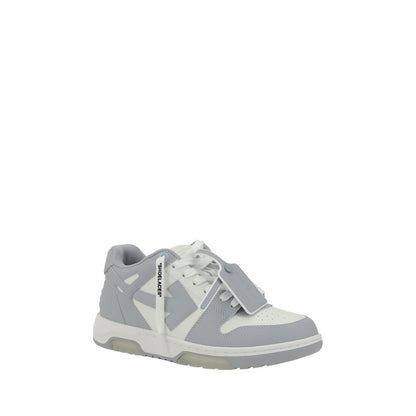 Gray Rubber Low Top Sneakers