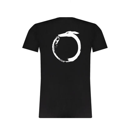 Black Cotton Men's T-Shirt