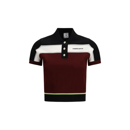 Multicolor Viscose Polo Shirt