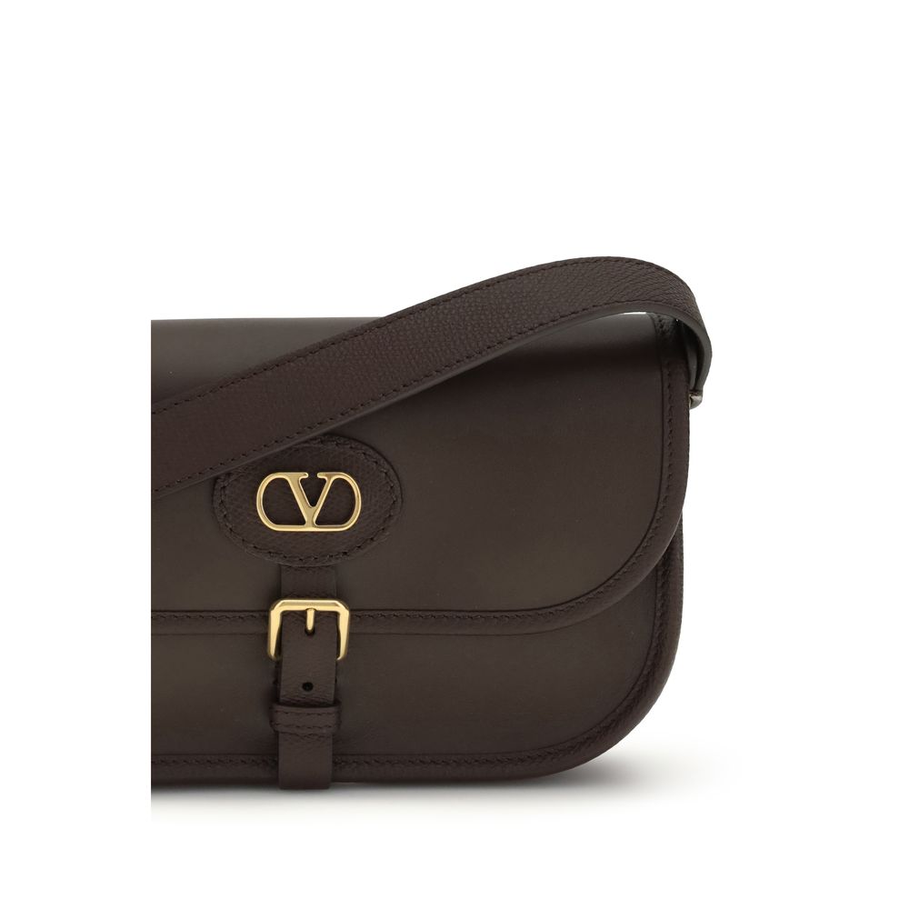 Brown Calf Leather Bos Taurus Shoulder Bag