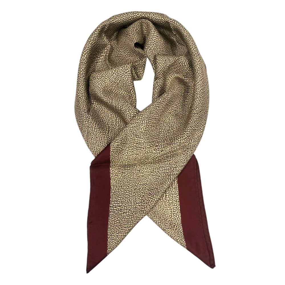 Red Silk Women Scarf