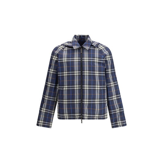 Blue Polyester Rain Coat