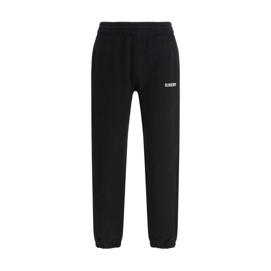 Black Cotton Joggers (Workout Pants)