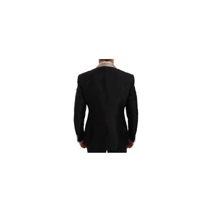 Black Silk Blazer