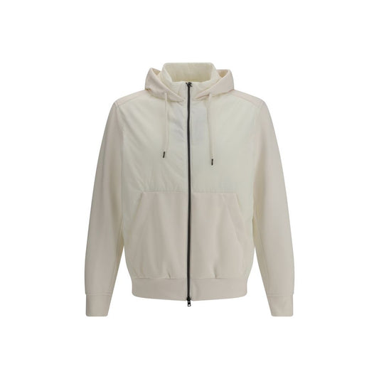 White Polyamide Shell Jacket