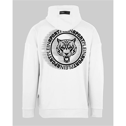 White Cotton Sweatshirt
