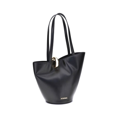 Black Calf Leather Bos Taurus Shoulder Bag