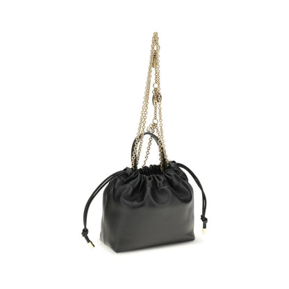 Black Calf Leather Bos Taurus Shoulder Bag