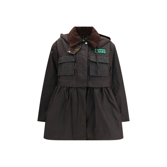 Brown Cotton Coat