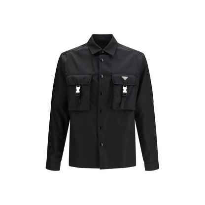 Black Recycled Polyamide Jacket
