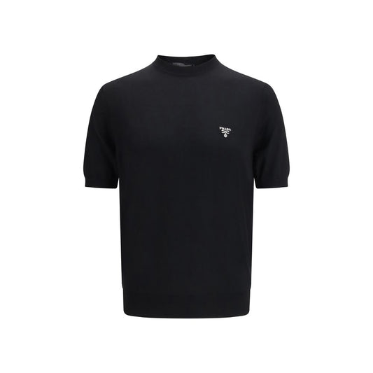 Black Fleece Wool T-Shirt
