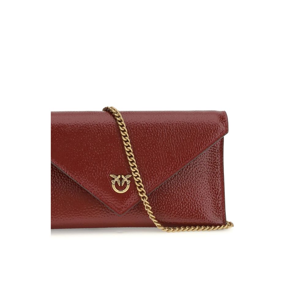 Bordeaux Calf Leather Bos Taurus Clutch Bag