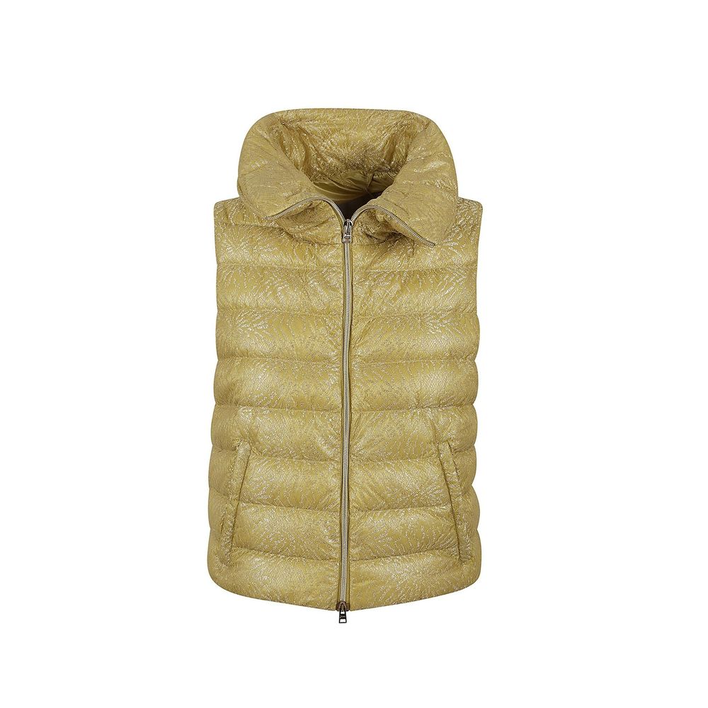 Bicolor Polyamide Sleveless Jacket