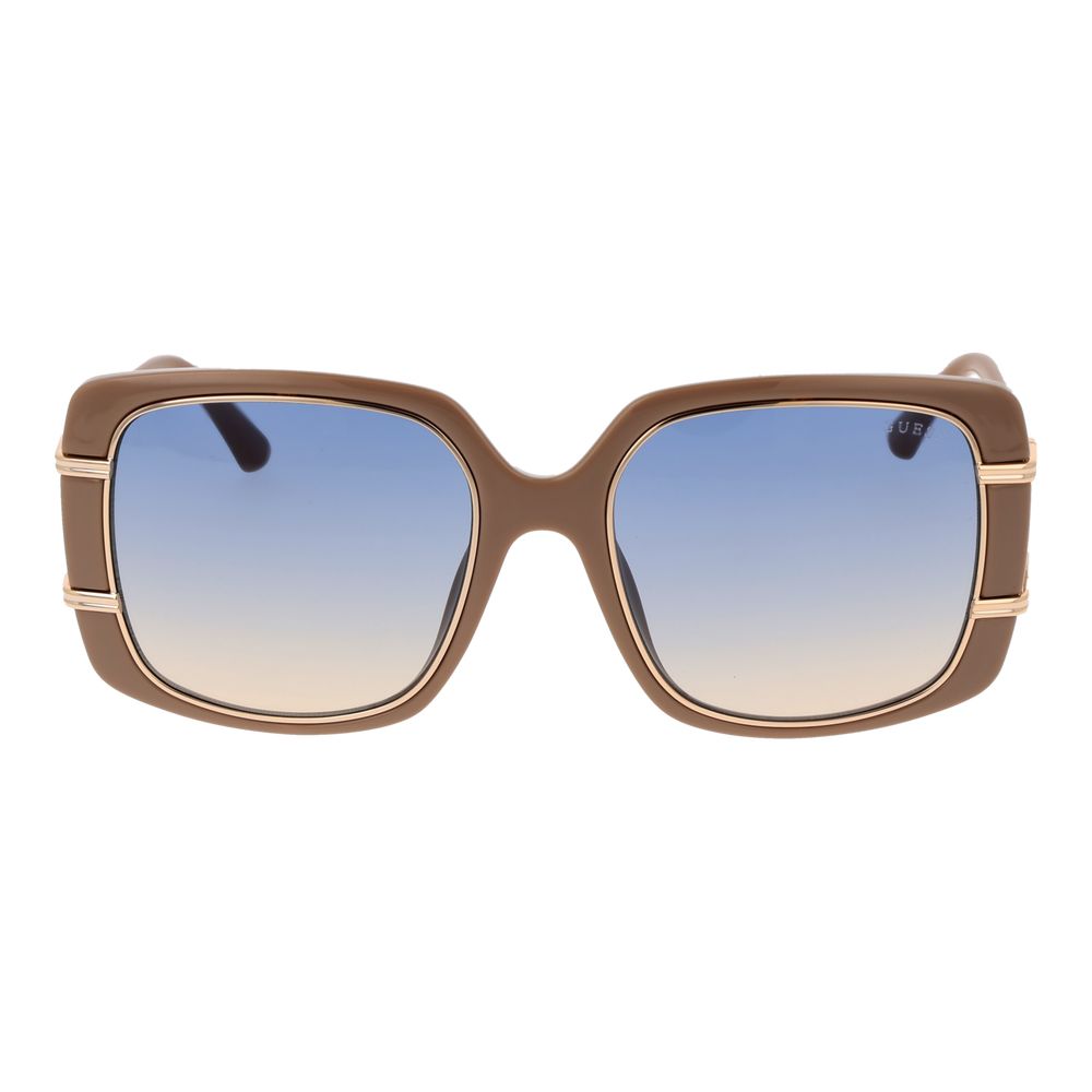 Brown Metal & Plastic Sunglasses