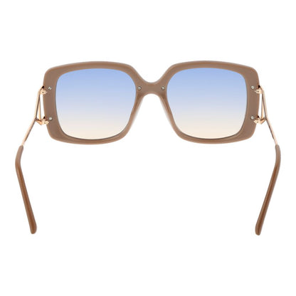 Brown Metal & Plastic Sunglasses