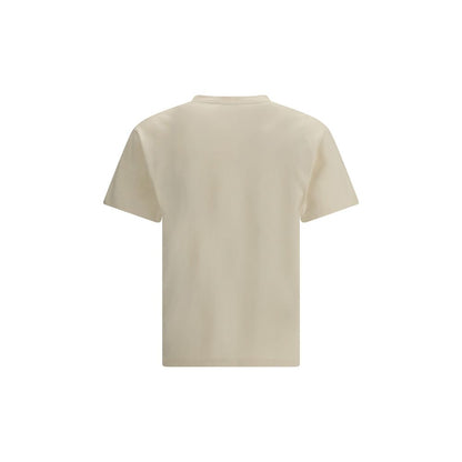Cream Cotton T-Shirt